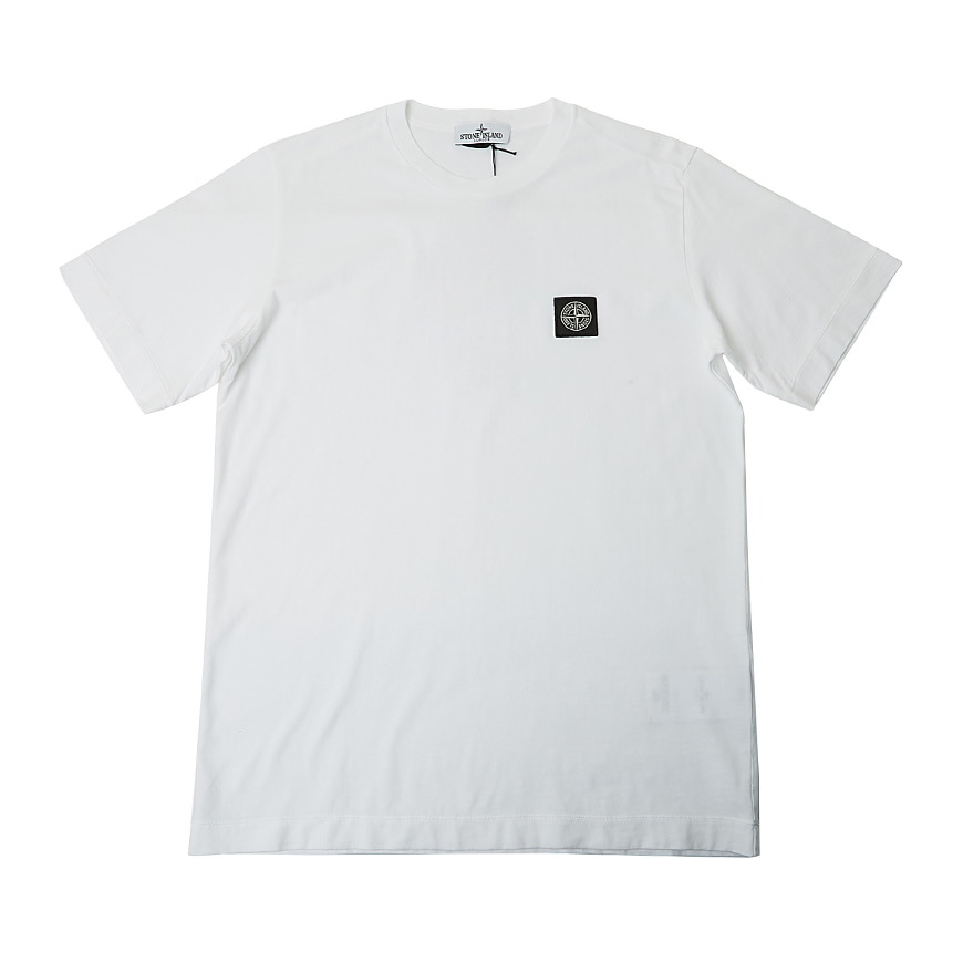 [라벨루쏘] [스톤아일랜드 키즈]  로고 패치 티셔츠 721620147 V0001 (6-8)