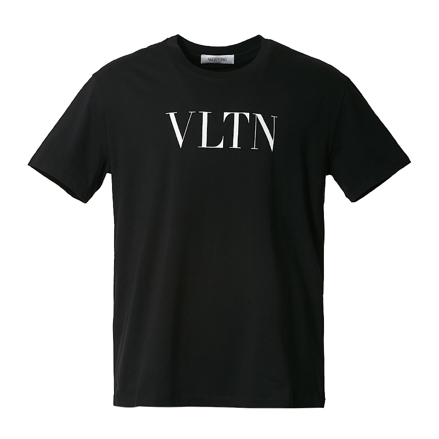 [발렌티노 가라바니]  남성 VLTN 로고 프린트 티셔츠  TB3MG07D 3V6 0NI