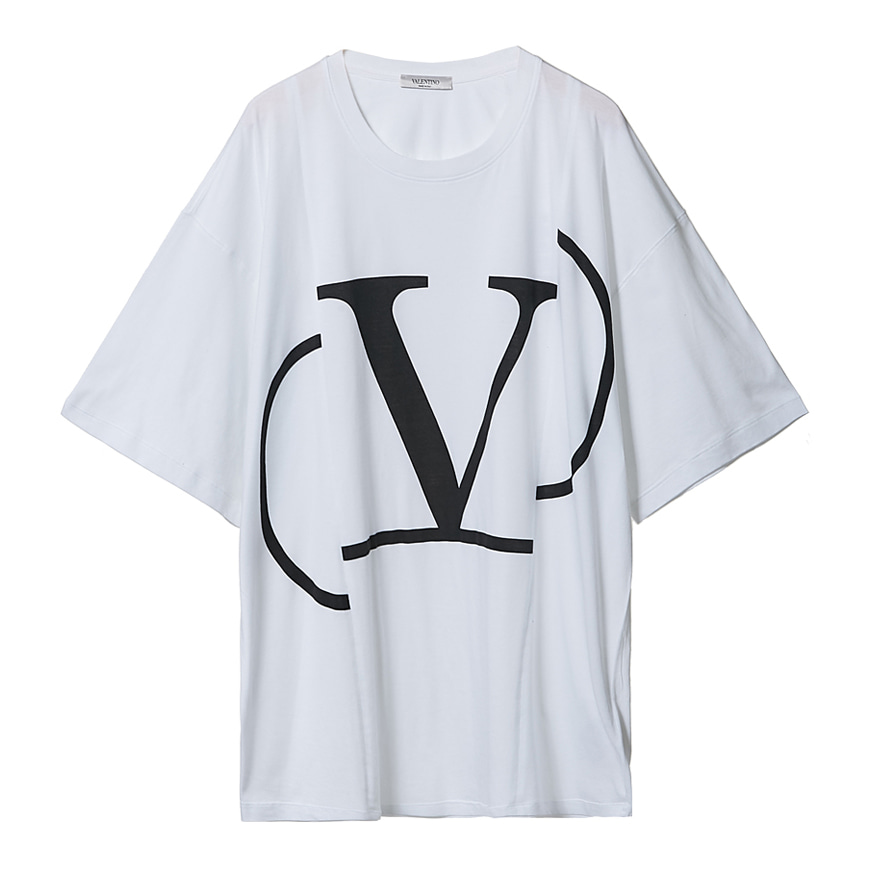 [발렌티노 가라바니]  남성 V 로고 반팔 티셔츠  TV3MG01S LIA A01