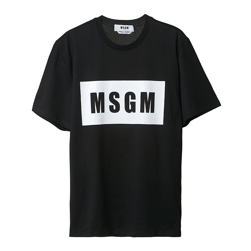 [라벨루쏘] [MSGM]  로고 반팔 티셔츠 2840MM67 207098 99