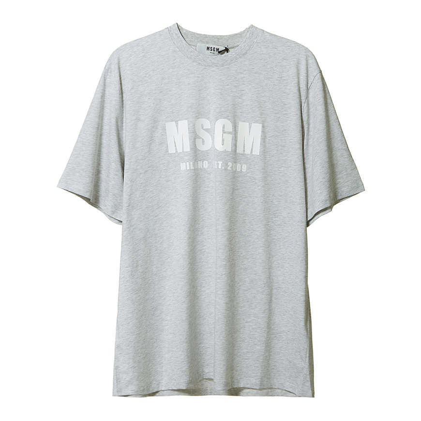 [라벨루쏘] [MSGM]  로고 숏 슬리브 티셔츠 2841MDM92 207296 94