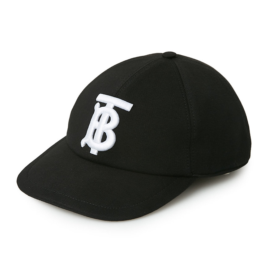 [버버리]  남성 모노그램 모티프 코튼 저지 야구 모자  8026899 MH JERSEY BASEBALL CAP A1189