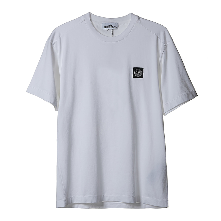 [라벨루쏘] [스톤아일랜드] [21SS] 로고 패치 남성 티셔츠 741524113 V0001