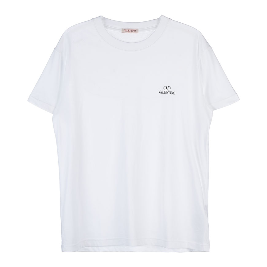 [발렌티노 가라바니] [22FW]남성 로고 반팔 티셔츠1V3MG11Z 8MS A01