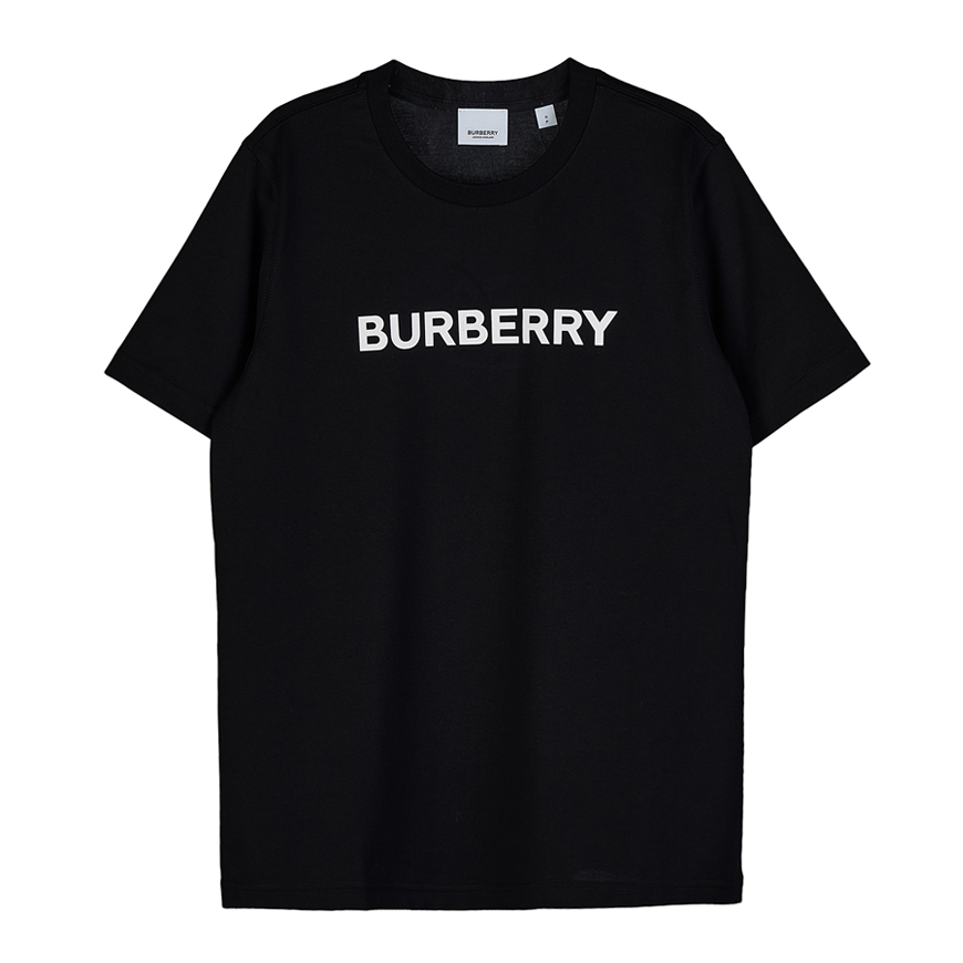 [버버리]  여성 로고 프린트 코튼 티셔츠  8055251 W MARGOT BRN A1189