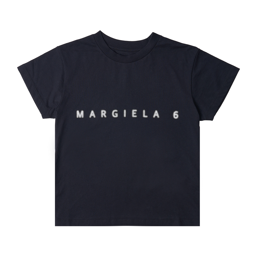 [MM6] 여성 로고 프린팅 코튼 티셔츠S52GC0265 S24312 900