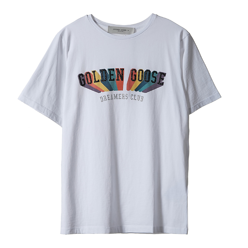 [라벨루쏘] [골든구스] 레인보우 여성 티셔츠 GWP00329 P000192 10330