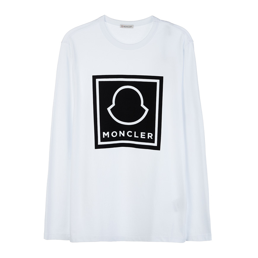 [라벨루쏘] [몽클레어] [21FW] 로고 남성 티셔츠 8D00002 8390T 001