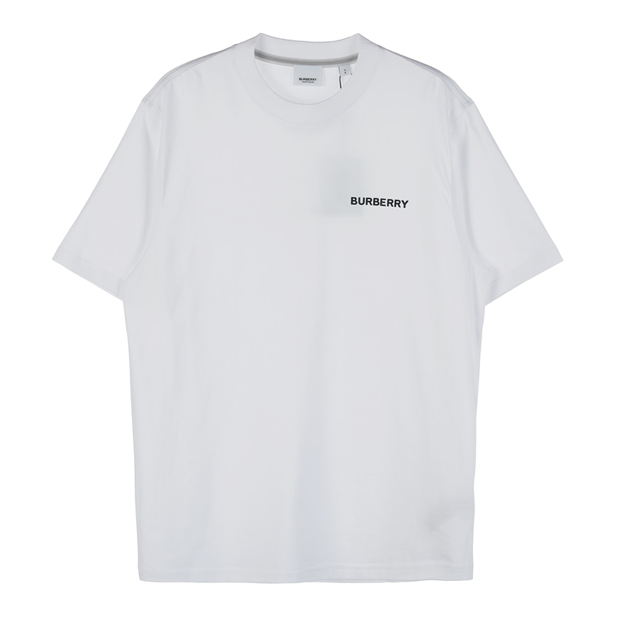 [버버리]  남성 로고 프린트 코튼 티셔츠  8050166 M MAC A1464