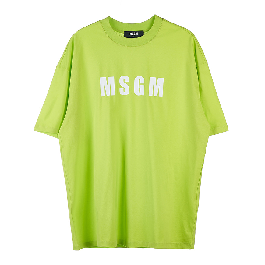 [MSGM] 남성 로고 티셔츠3240MM94 227298 33
