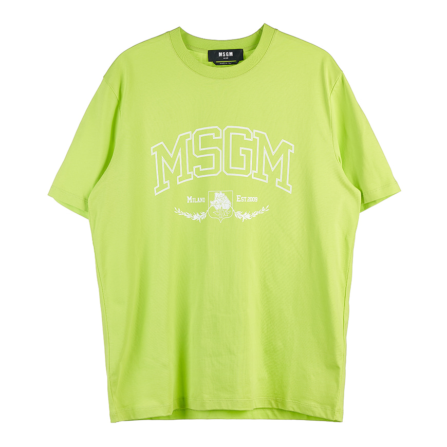 [MSGM] 남성 로고 티셔츠3240MM181 227298 33