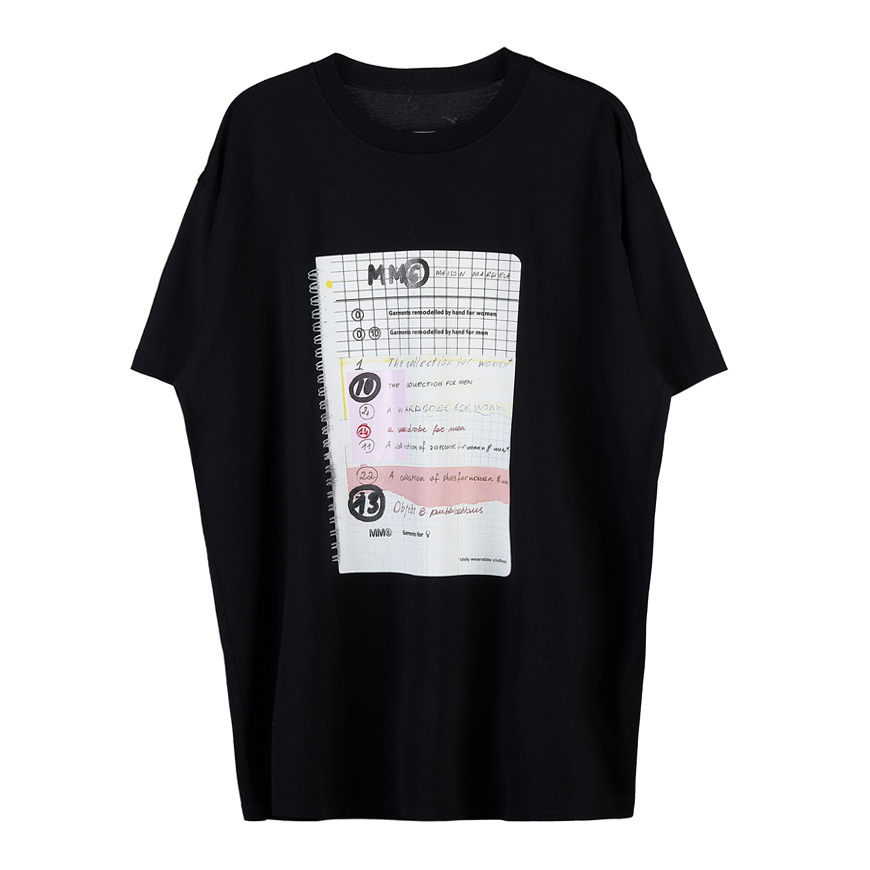 [라벨루쏘] [MM6] [22SS] 로고 프린트 티셔츠 S52GC0235 S23955 900
