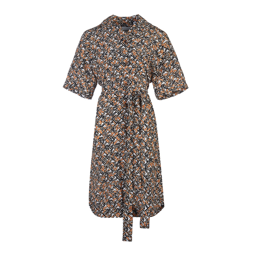 [버버리] 여성 모노그램 프린트 셔츠 드레스8057211 W CAMILE TBM A1880