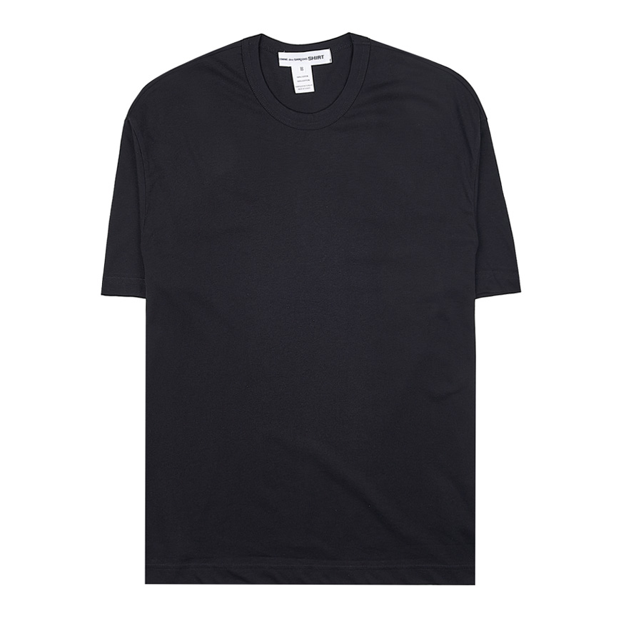 [꼼데가르송] 남성 코튼 반팔 티셔츠FKT015 BLACK
