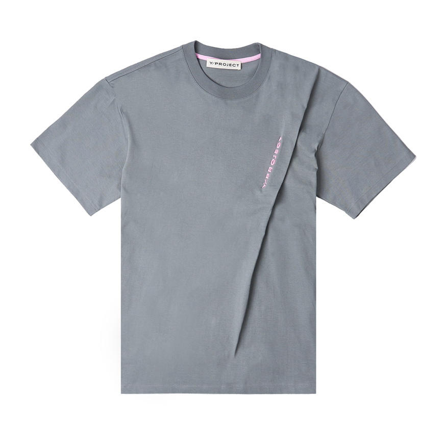[Y프로젝트] 남성 프린팅 코튼 티셔츠TS71S24 KHAKI