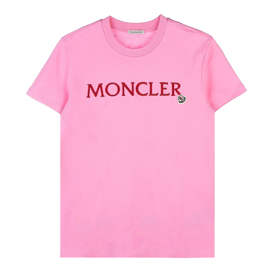 [몽클레어] 여성 마글리아 로고 코튼 티셔츠8C00009 829HP 52A