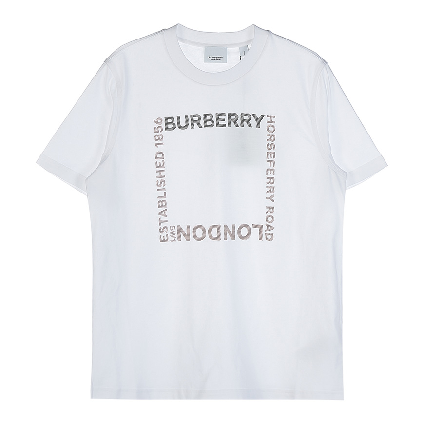 [버버리] 여성 로고 프린팅 반팔 티셔츠8064473 W MARGOT BBY A1464 (스크래치)