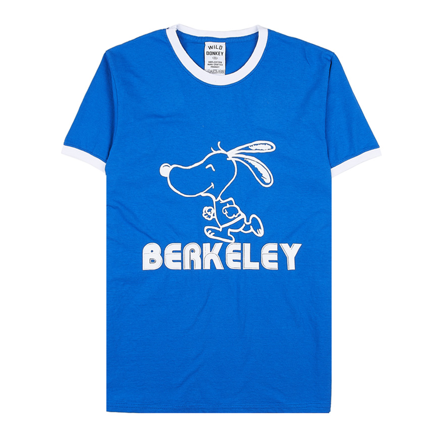 [와일드 동키]공용 버클리 코튼 티셔츠T BERKELEY ROYAL WHITE