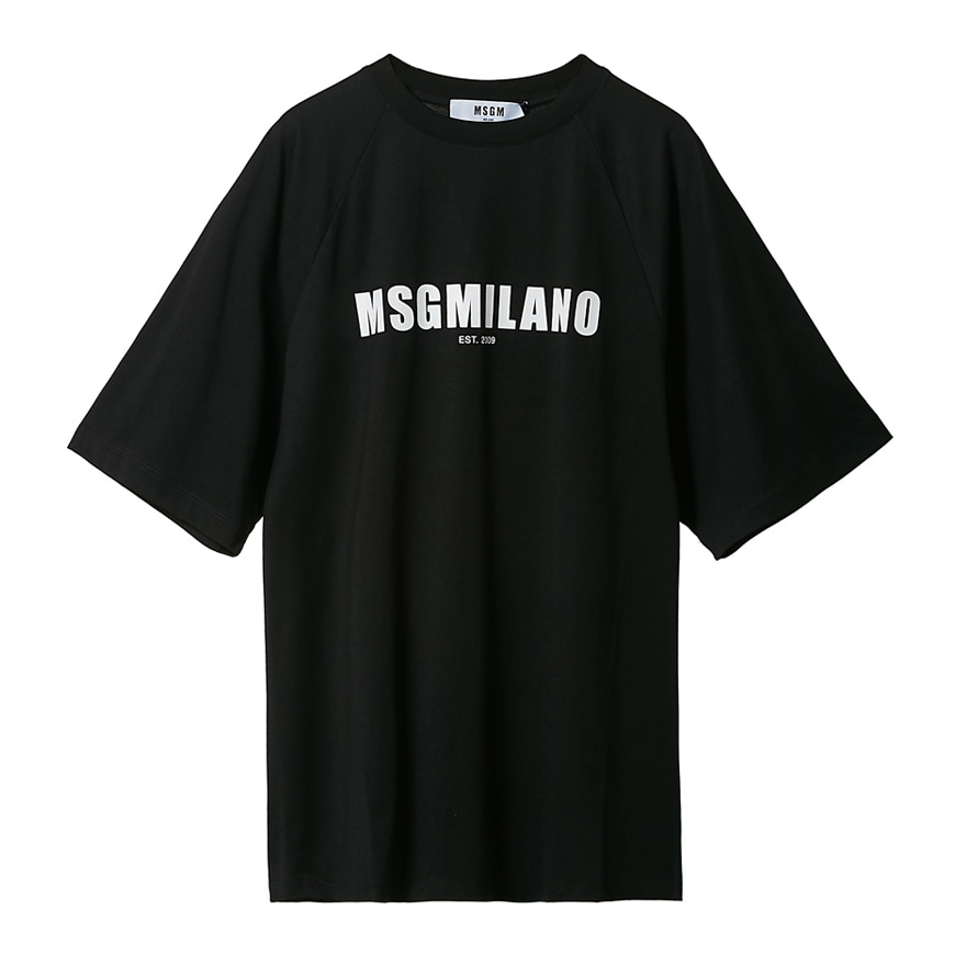 [라벨루쏘] [MSGM] 로고 반팔 티셔츠 2841MDM210 207298 99