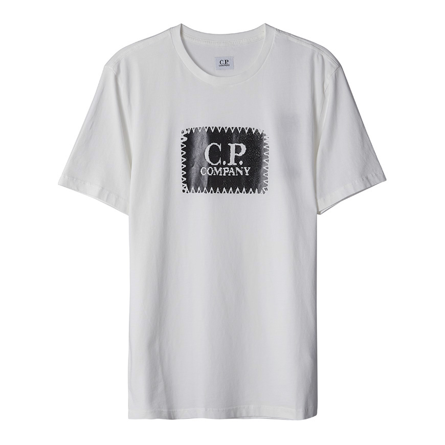 [라벨루쏘] [CP컴퍼니]  로고 반팔 티셔츠 10CMTS038A 005100W 103