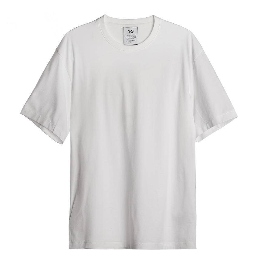 [라벨루쏘] [Y-3]  백 로고 반팔 티셔츠 FN3349 WHITE