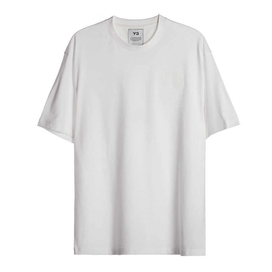 [Y-3]  남성 클래식 반팔 티셔츠  FN3359 WHITE