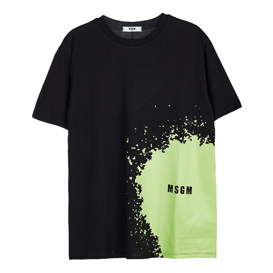 [라벨루쏘] [MSGM 키즈]  로고 티셔츠 MS027614 110 (8-10)