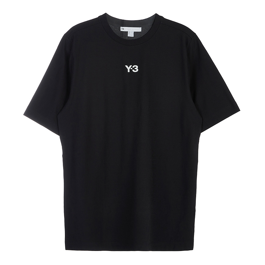 [Y-3] [22SS]남성 CF 로고 반팔 티셔츠HG6091 BLACK