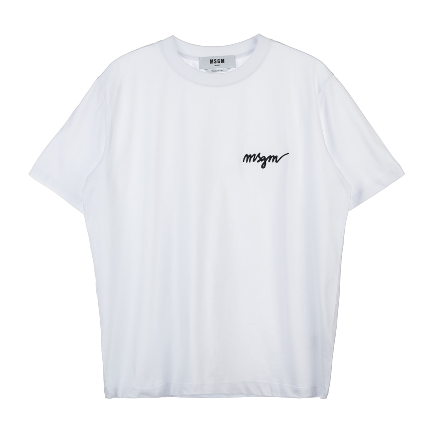 [라벨루쏘] [MSGM] [22SS] 로고 여성 티셔츠 2000MDM540 200002 01