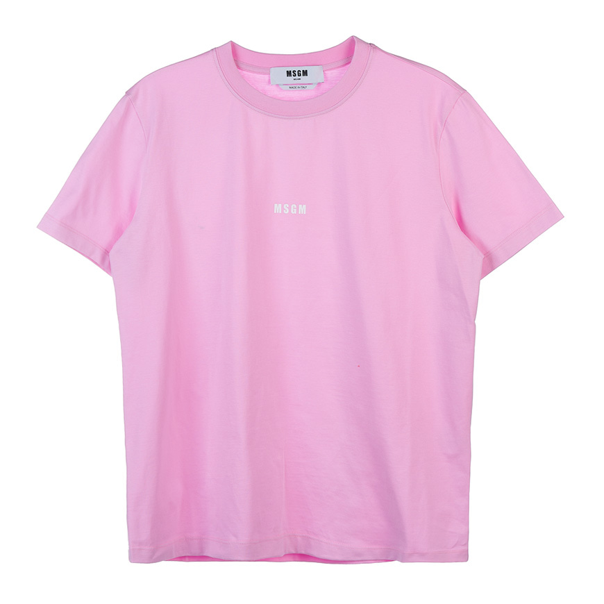 [MSGM] [22SS]여성 로고 티셔츠2000MDM500 200002 12