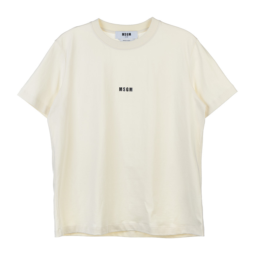 [라벨루쏘] [MSGM] [22SS] 로고 여성 티셔츠 3241MDM500 227298 03