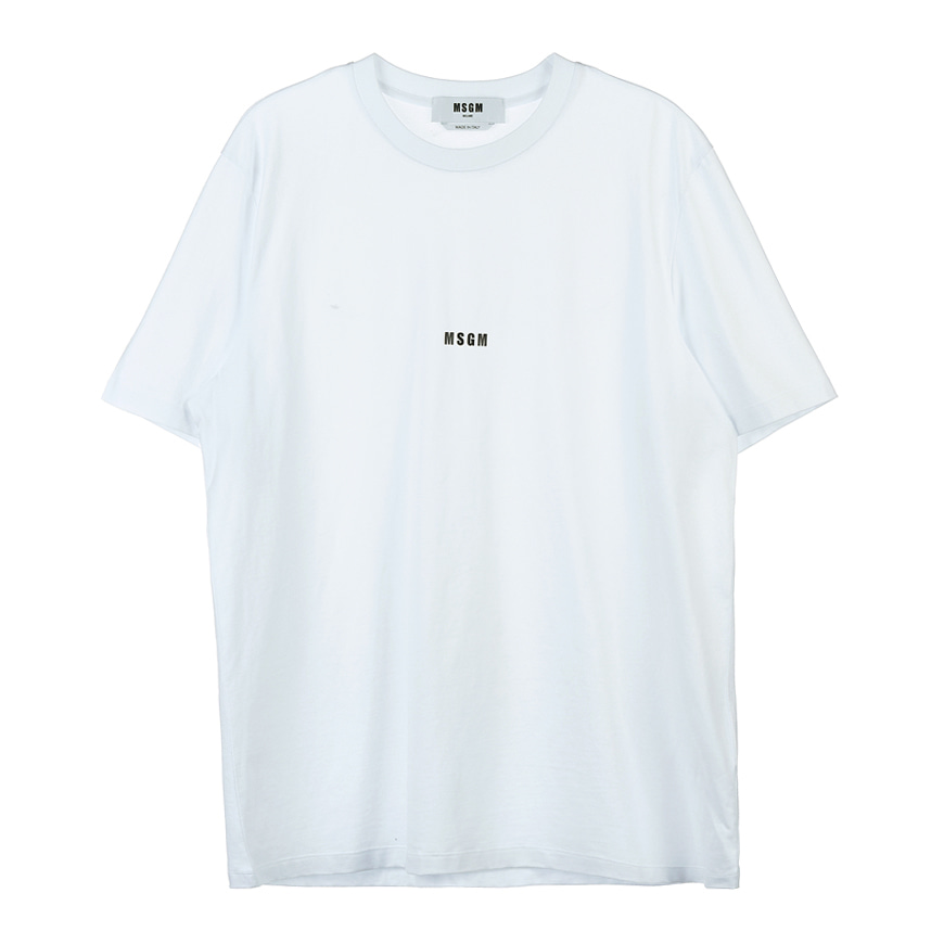 [MSGM] [22SS]남성 로고 티셔츠2000MM500 200002 01