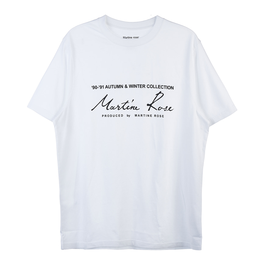 [라벨루쏘] [마틴로즈] [22SS] 클래식 저지 티셔츠 CMRSS30603JC WHITE