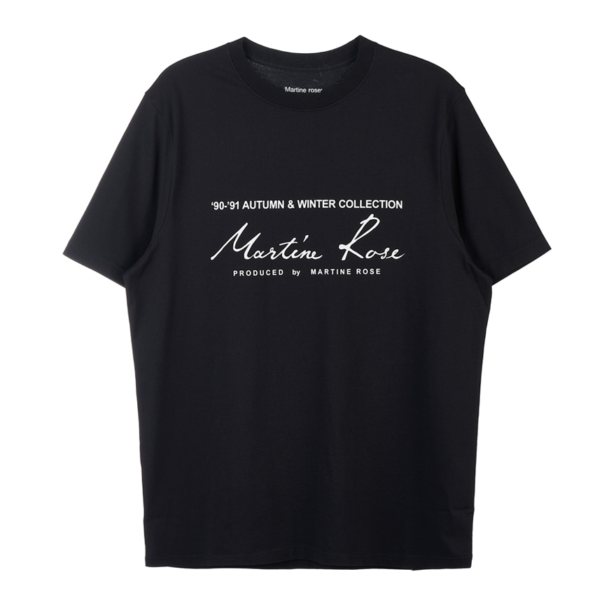 [라벨루쏘] [마틴로즈] [22SS] 클래식 저지 티셔츠 CMRSS29603JC BLACK