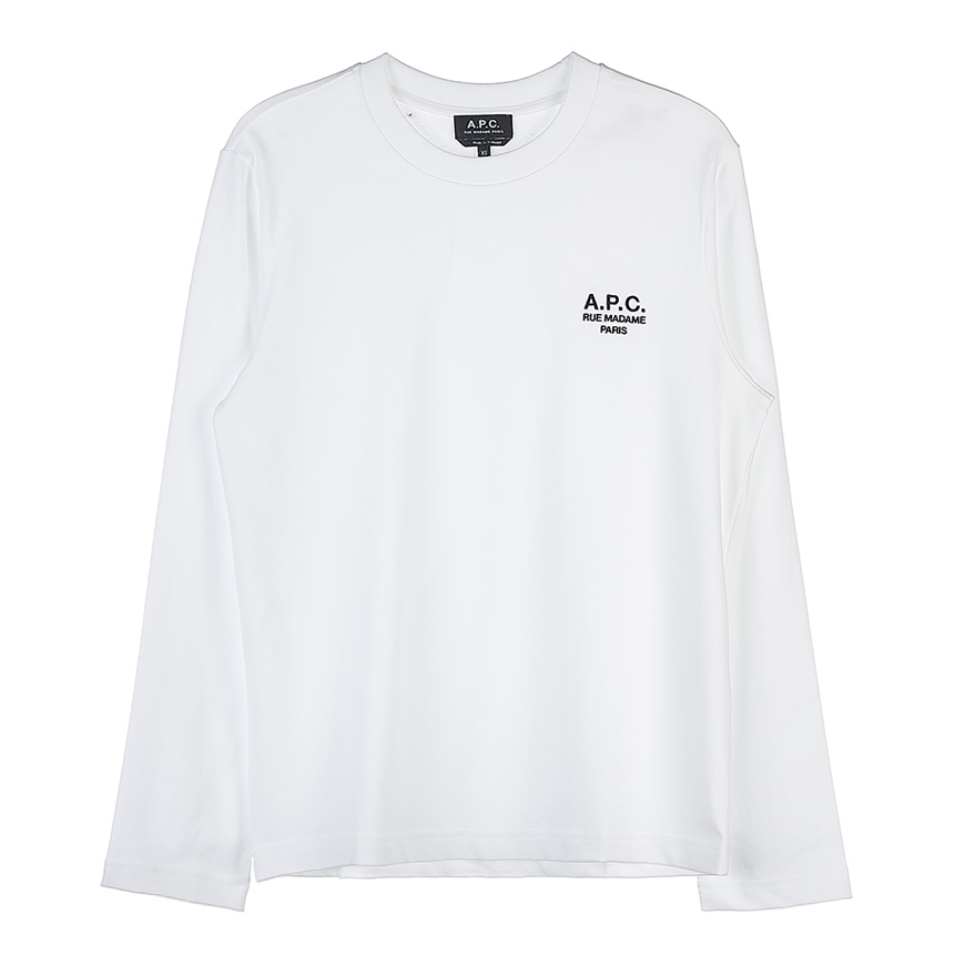 [APC]  남성 올리비에 로고 티셔츠  COEZC H26177 AAB