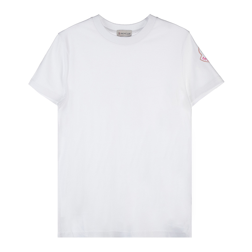 [몽클레어]  여성 로고 반팔 티셔츠  8C00011 809CR 001