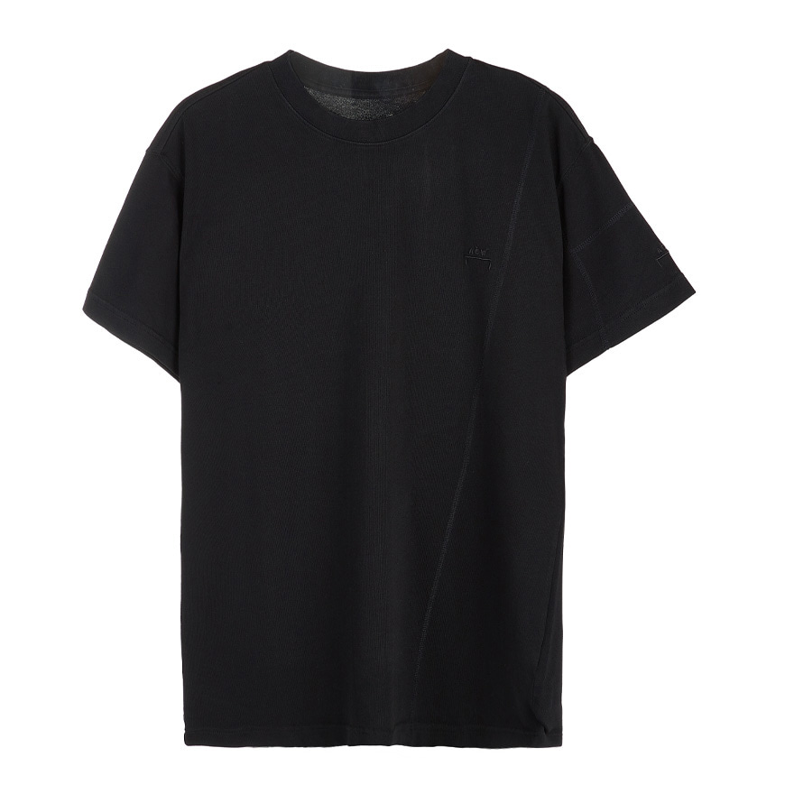 [어콜드월] 남성 로고 에센셜 티셔츠ACWMTS029 BLACK