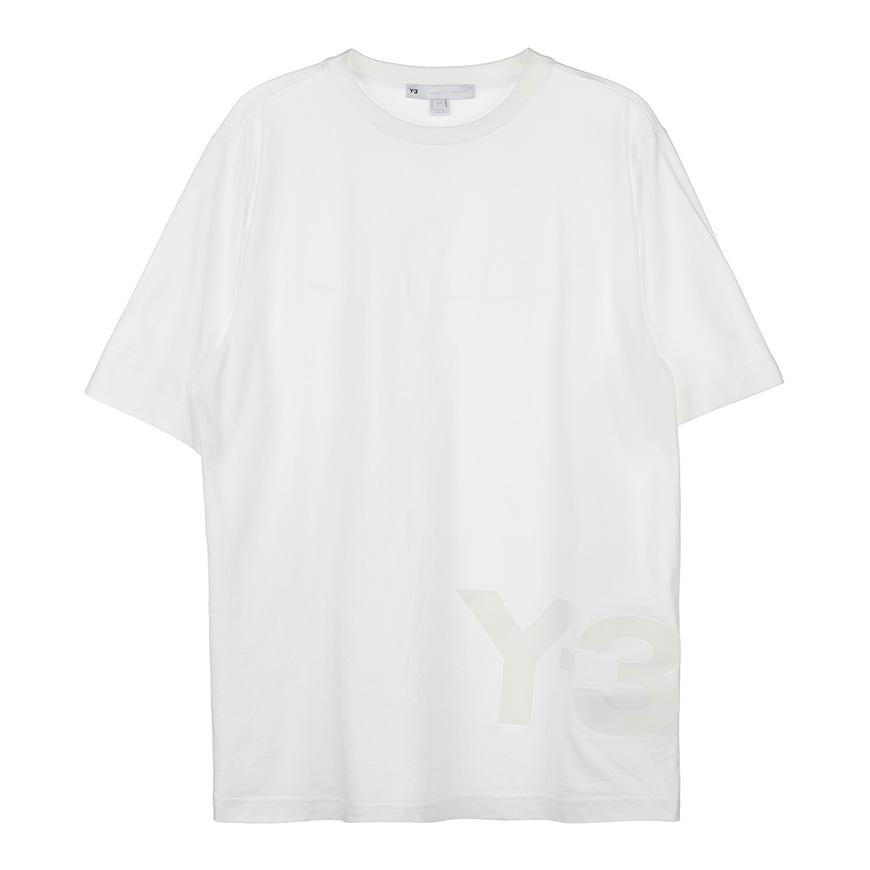 [Y-3] [22SS]남성 로고 프린팅 티셔츠HG6094 WHITE
