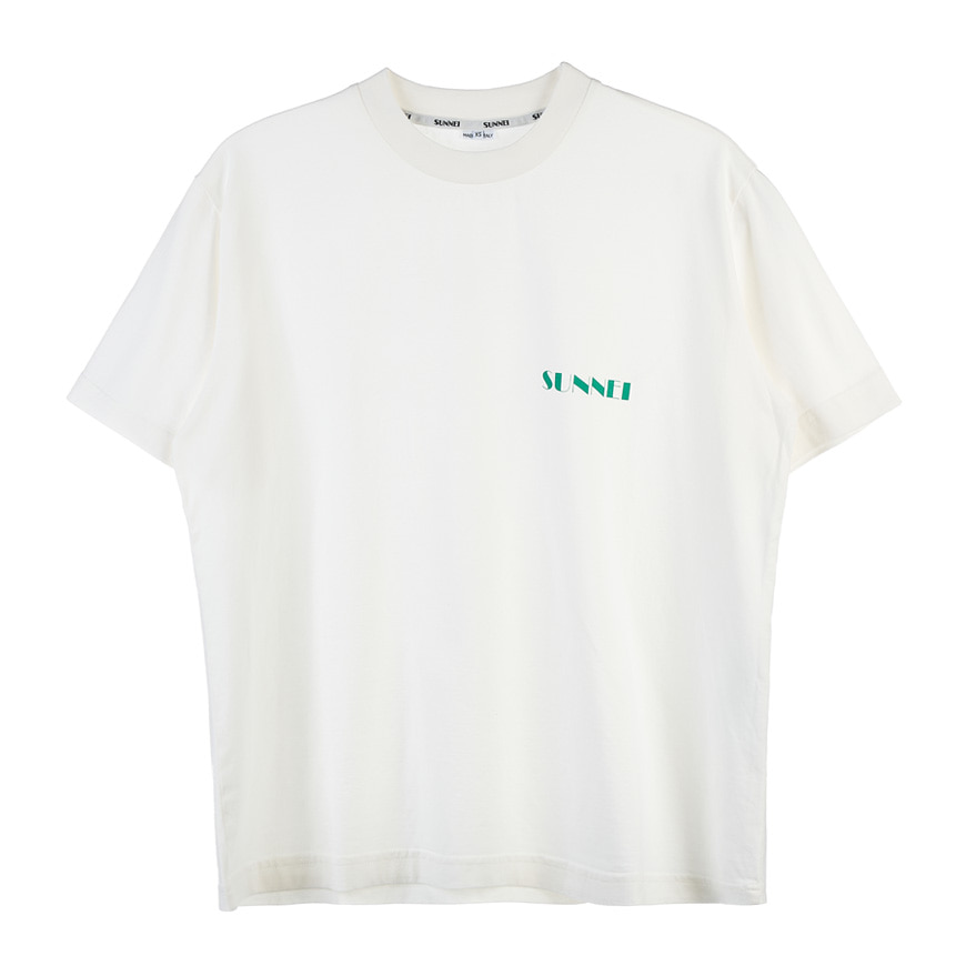 [라벨루쏘] [써네이] [22SS] 미니 로고 클래식 티셔츠 SN2PXH01AP JE130 005