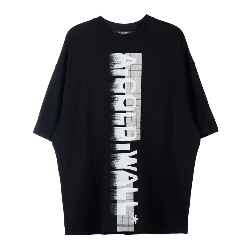 [라벨루쏘] [어콜드월] [22SS] 라지 로고 티셔츠 ACWMTS066 BLACK