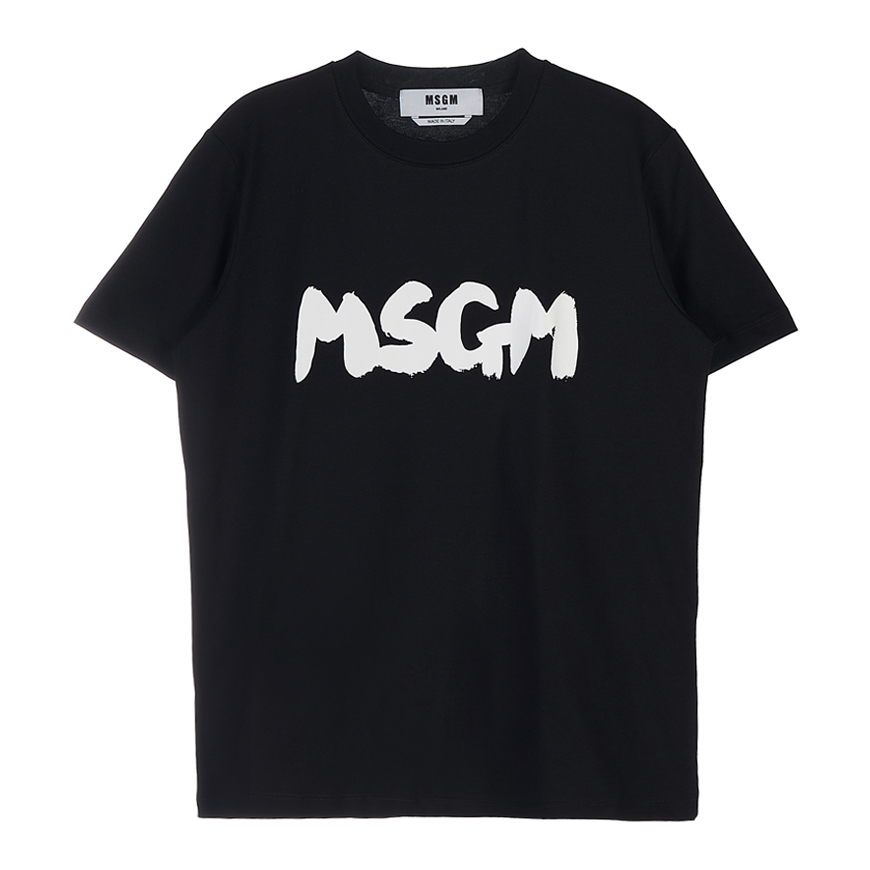 [MSGM]여성 로고 프린트 티셔츠3441MDM203 237002 99